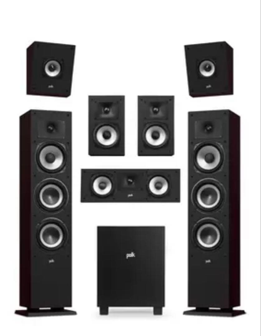 Polk Audio 5.1.2ch ハイレゾ ホームシアターシステム