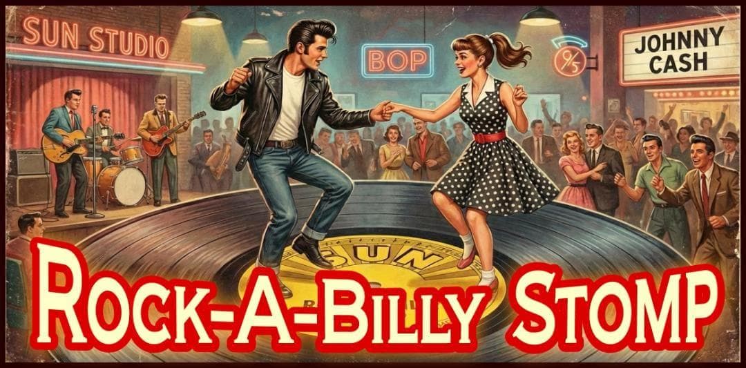 ロカビリー ロックンロール ライブハウス ダンス 看板 置物 雑貨 ライトBOX