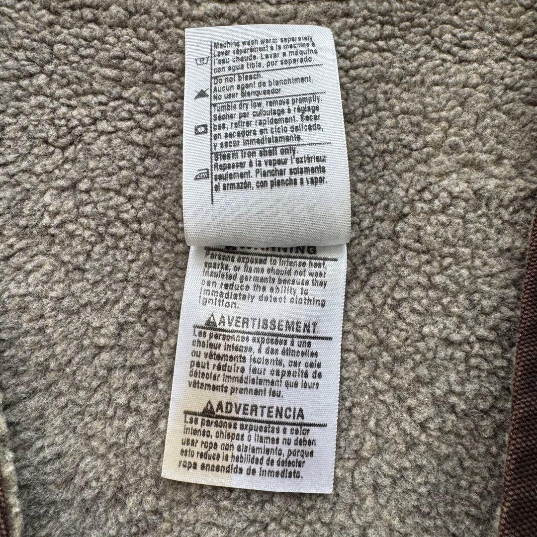 極上 90s カーハート ダックベスト ボア v26 DKB XL tall