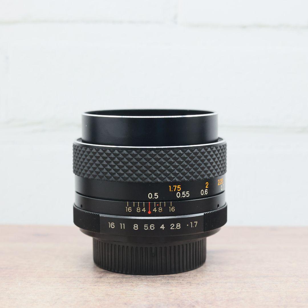 YASHICA AUTO YASHINON DS-M 50mm F1.7【良品】