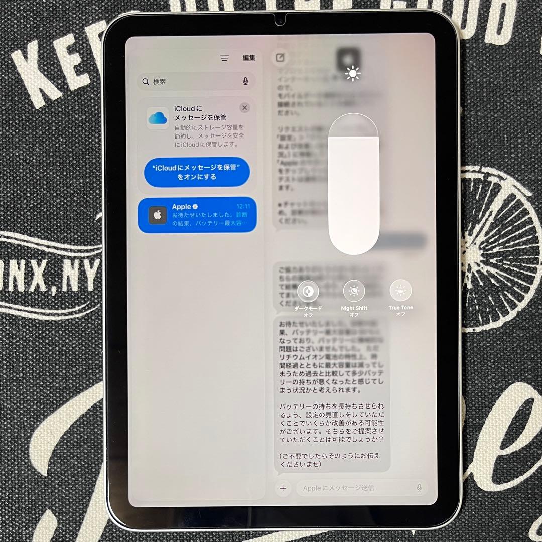 【美品】 iPad mini 第6世代 64GB Wi-Fiモデル スターライト