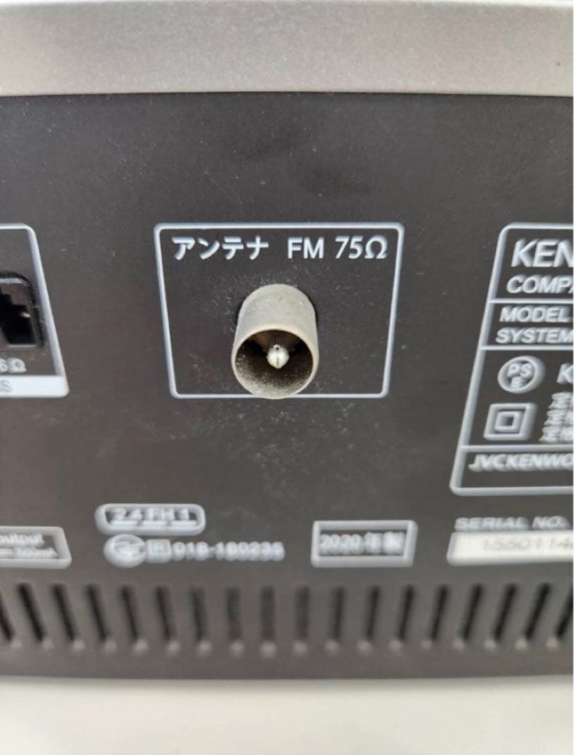KENWOOD CDコンポ ブルートゥース搭載