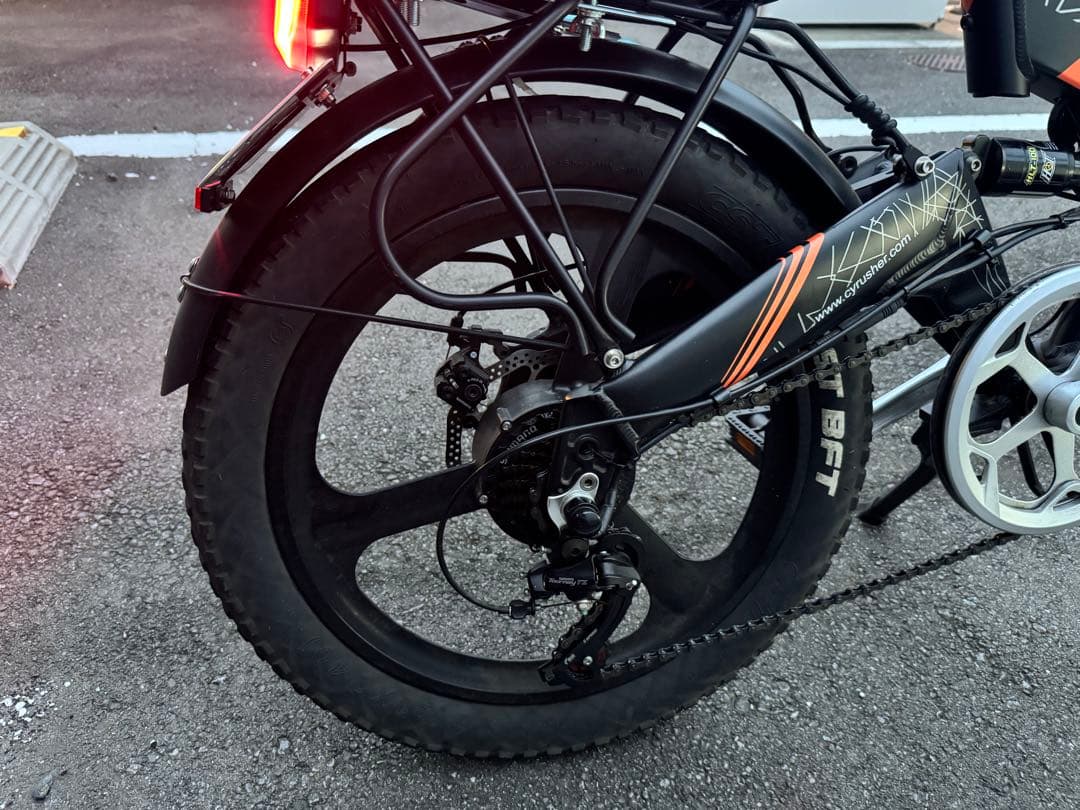 美車 Cyrusher サイラッシャー XF590 電動バイク アシスト自転車