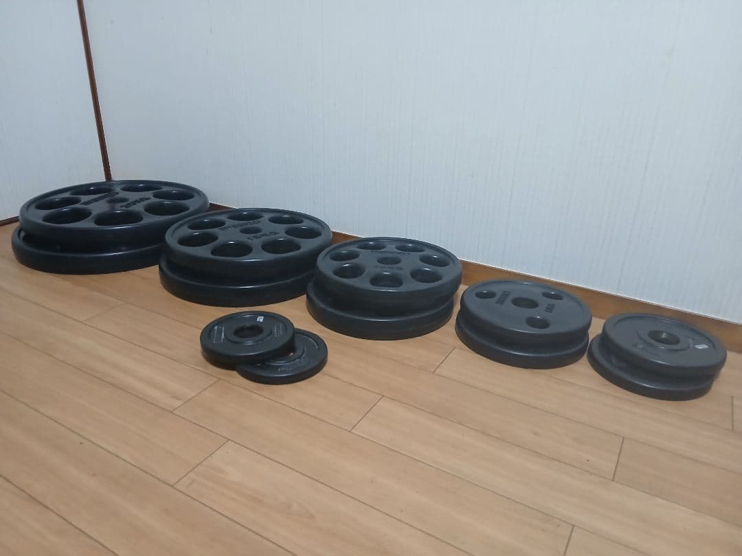 IVANKO (イヴァンコ)オリンピックプレートセット計107.5kg