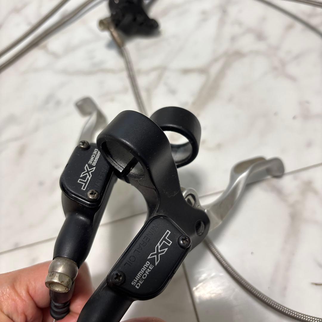 Shimano XT 油圧ディスクブレーキセット　希少　美品