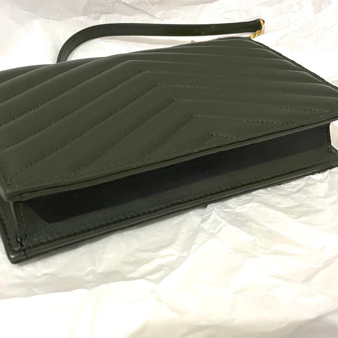 サンローラン カサンドラ エンベロープ　ラムスキン　ショルダーバッグ