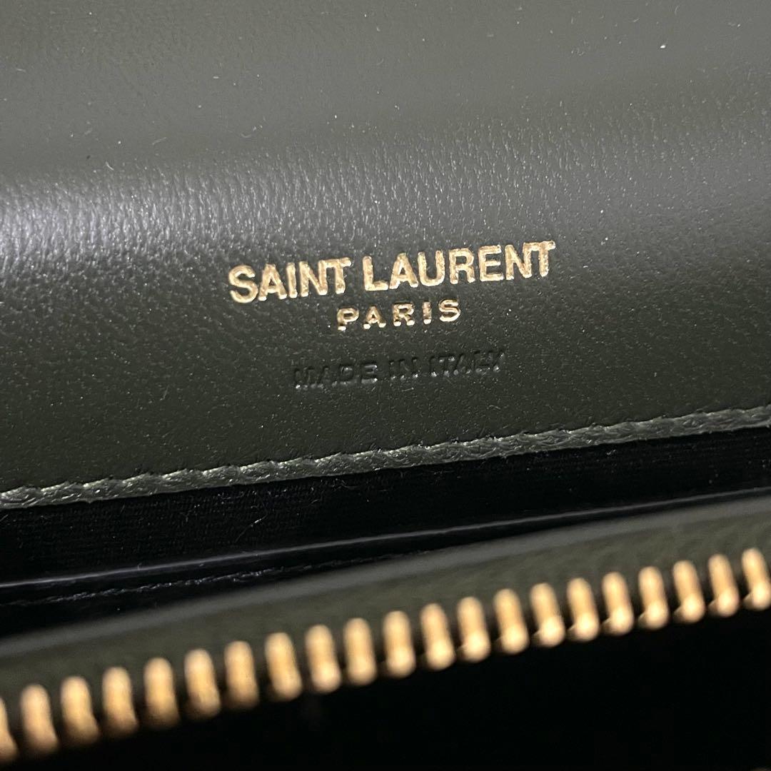 サンローラン カサンドラ エンベロープ　ラムスキン　ショルダーバッグ