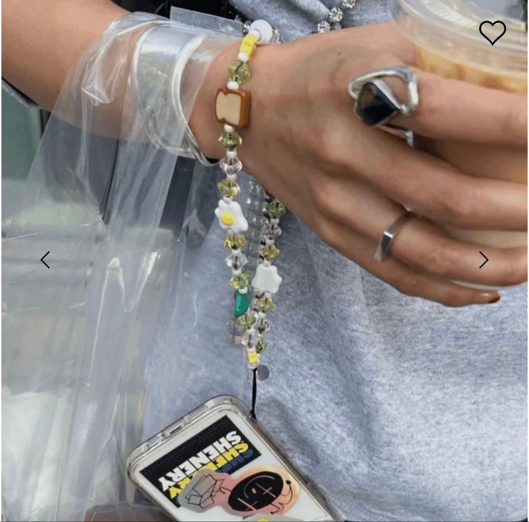 【正規品】String Ting ストリングティング　ストラップ　アボカド　卵