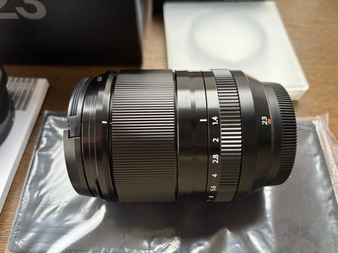 【美品】FUJINON XF23mm F1.4 R LM WR＋純正角形フード