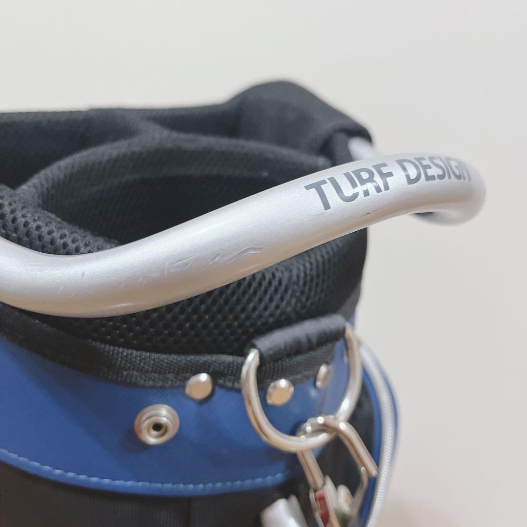 K248 美品TURF DESIGN ターフデザイン キャディバッグ フード無し
