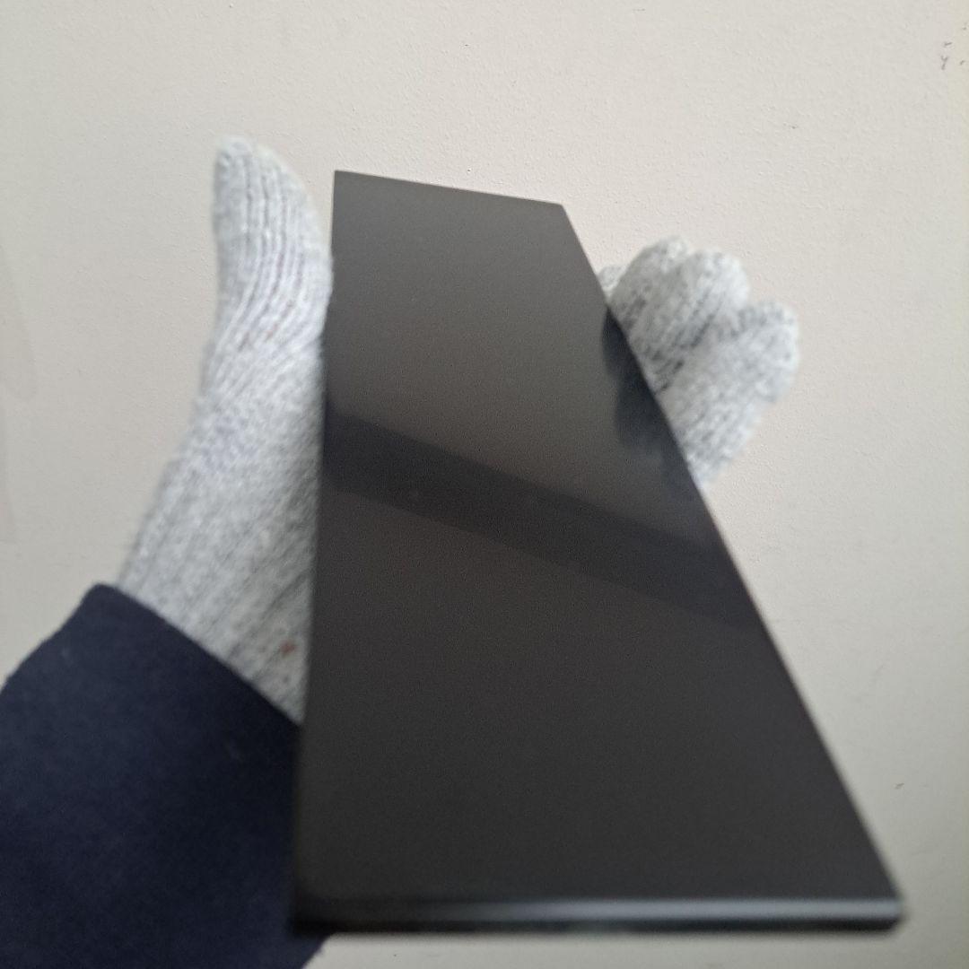 【津軽塗　唐塗　8寸\"箸置き×5客】天然木製　未使用品