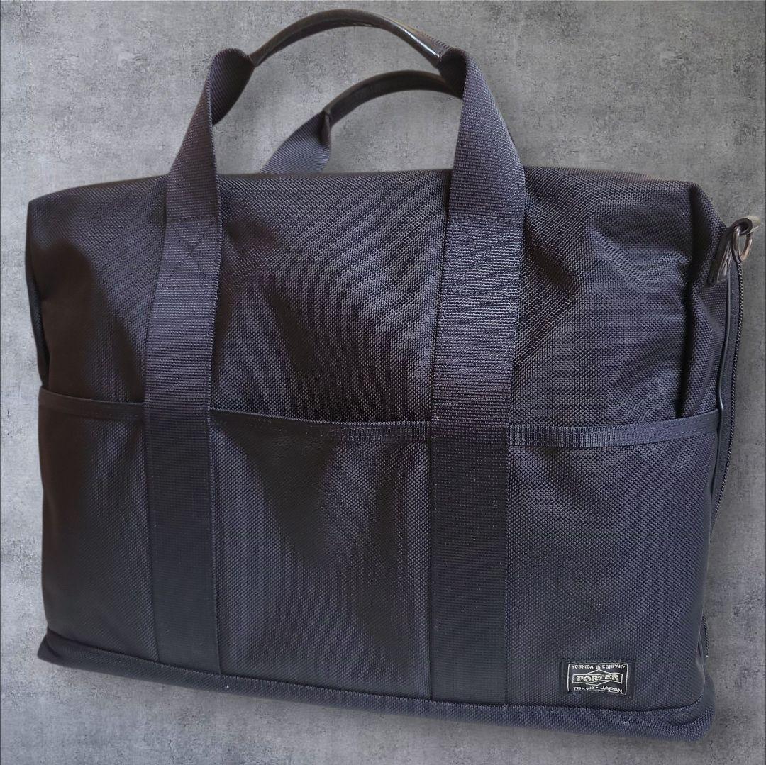 美品PORTERポーターステージ2WAYブリーフケースLビジネスバッグ吉田カバン