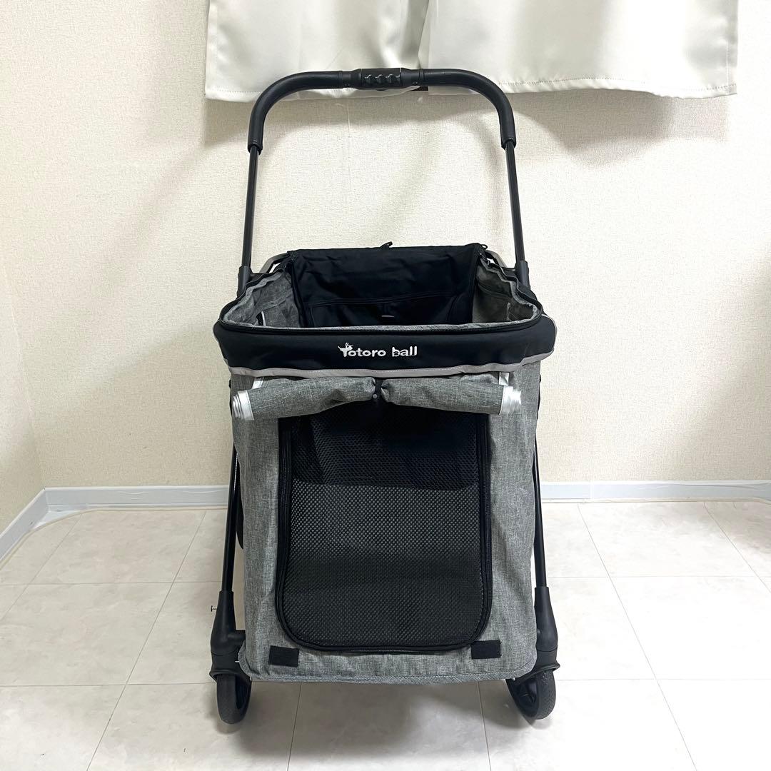 新品 ⭐️ Totoro ball ペットカート 小型犬 中型犬 深型 グレー