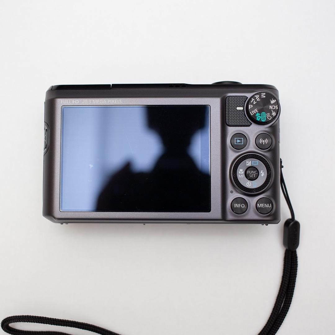 Canon PowerShot SX720 HS ブラック 純正本革ケース付