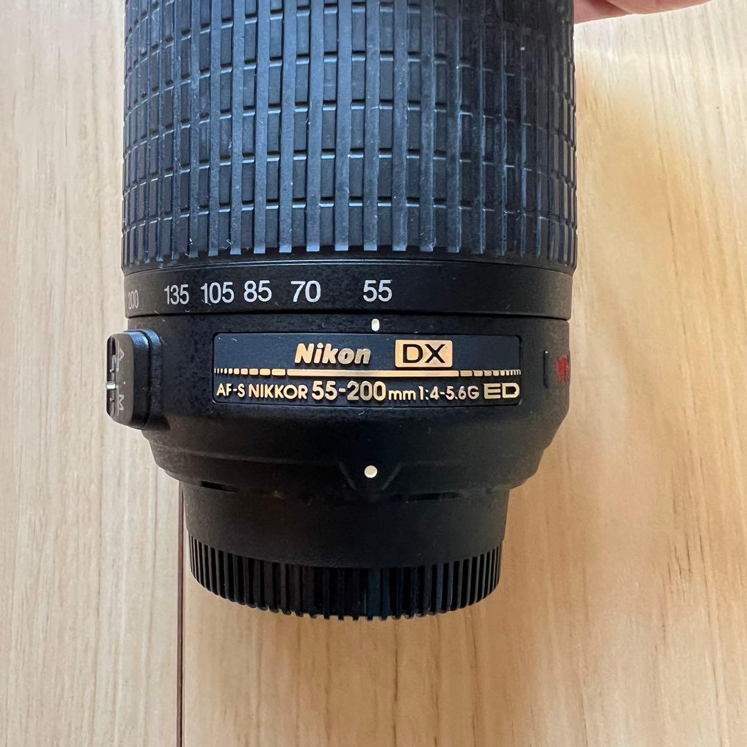 NIKON 望遠レンズ　55-200mm VR