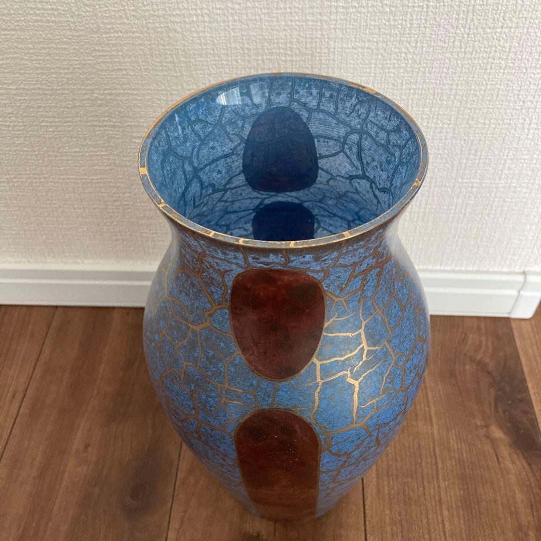 花瓶　イタリア製　ムラノ