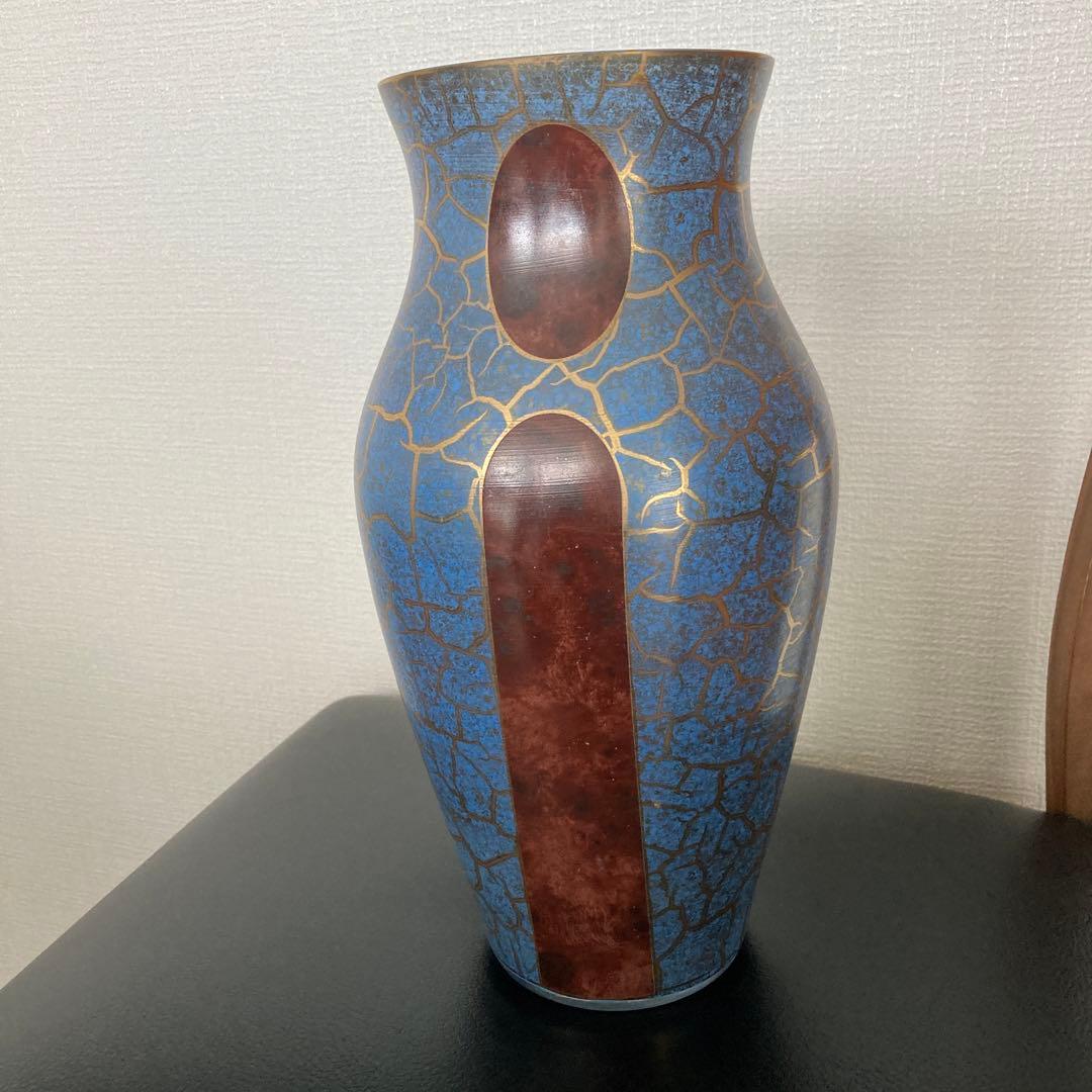 花瓶　イタリア製　ムラノ