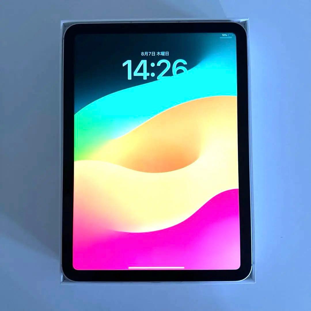 iPad 10世代　64GB SIMなし　カバー、フィルム付