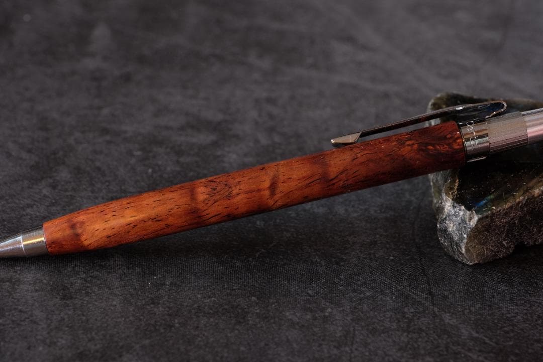 高村杢工房PG5木軸カスタムシャープペンシル0085 ホンジュラスローズ瘤