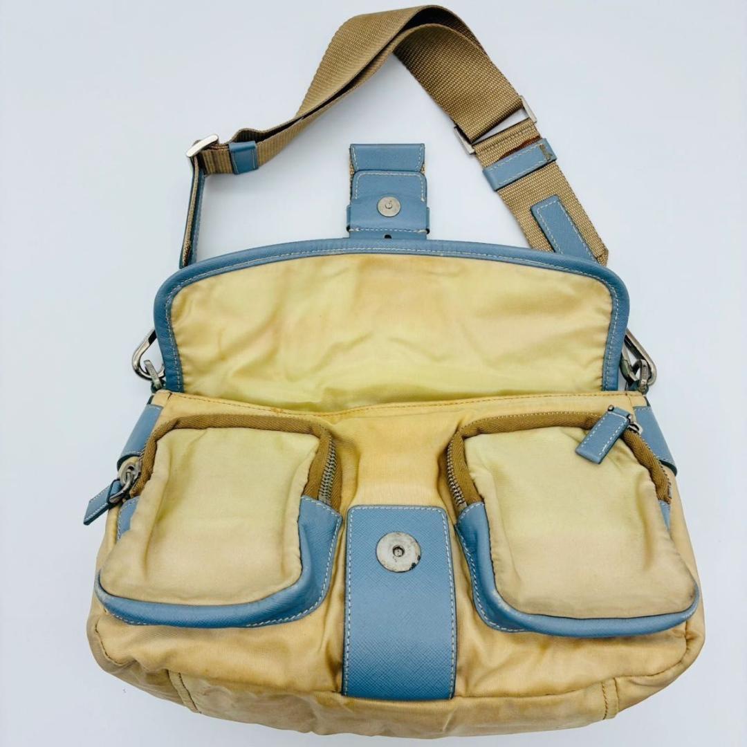 【希少 レア】プラダ ワンショルダーバッグ ナイロン vintage 90s