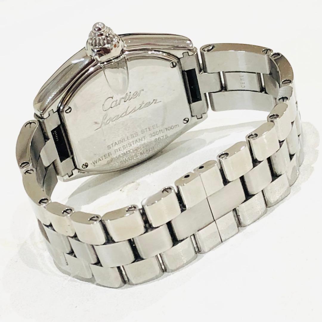 【2500本限定】 カルティエ 美品 ロードスターSM レディース 腕時計