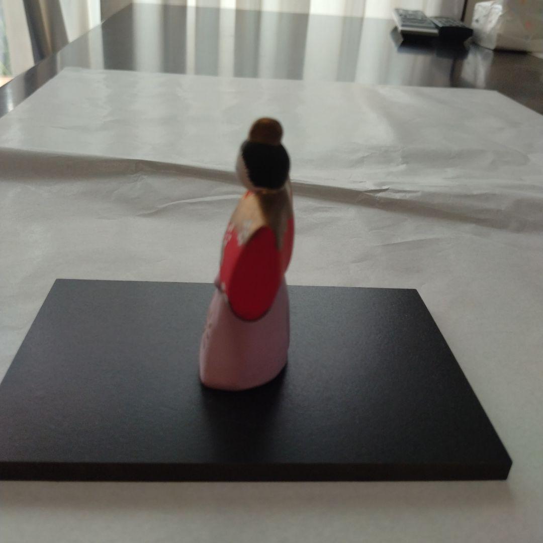 【U636】小さな 雛人形　内裏様のみ 陶器　京都人形