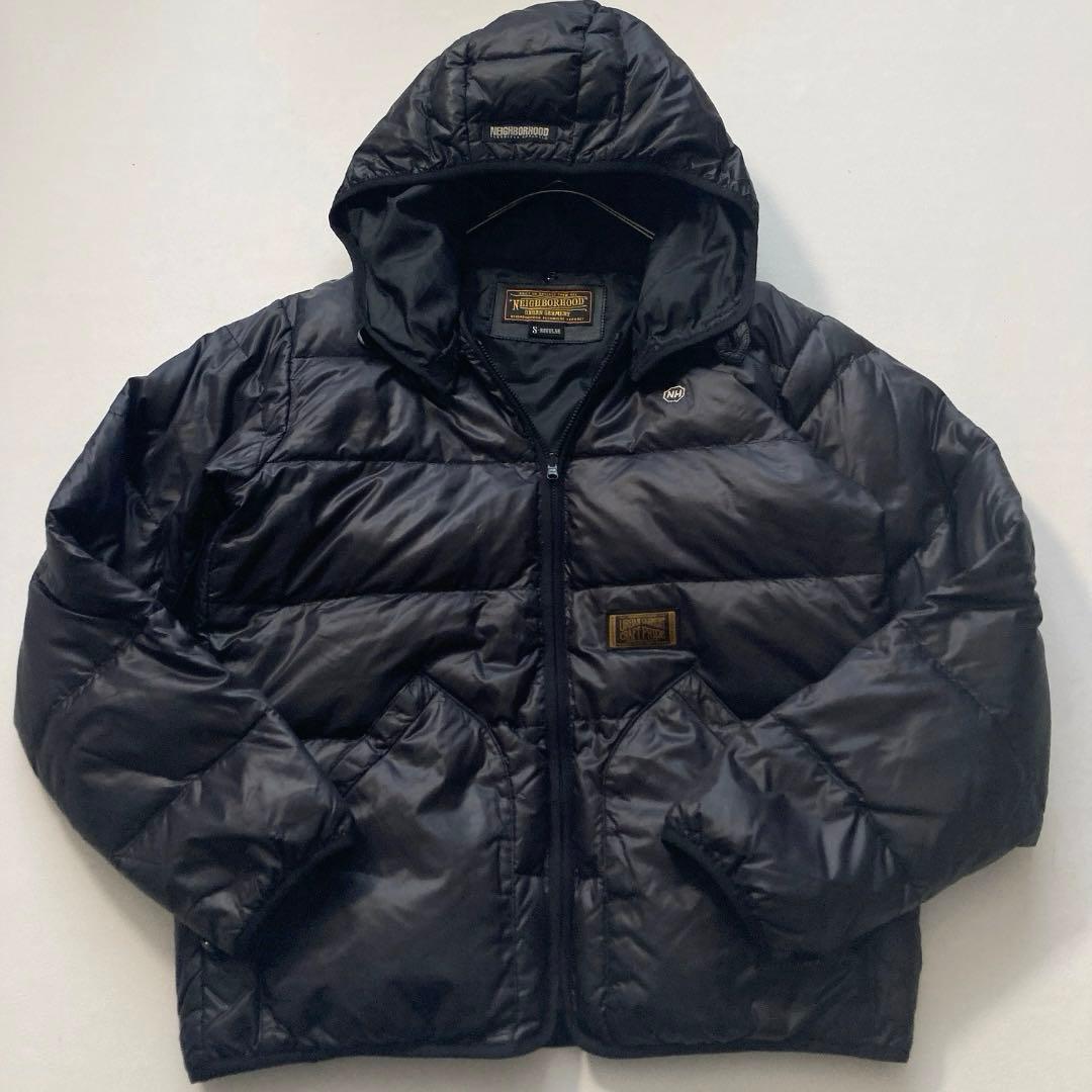 【わさび】ネイバーフッド BAL DOWN ダウンジャケット ブラック