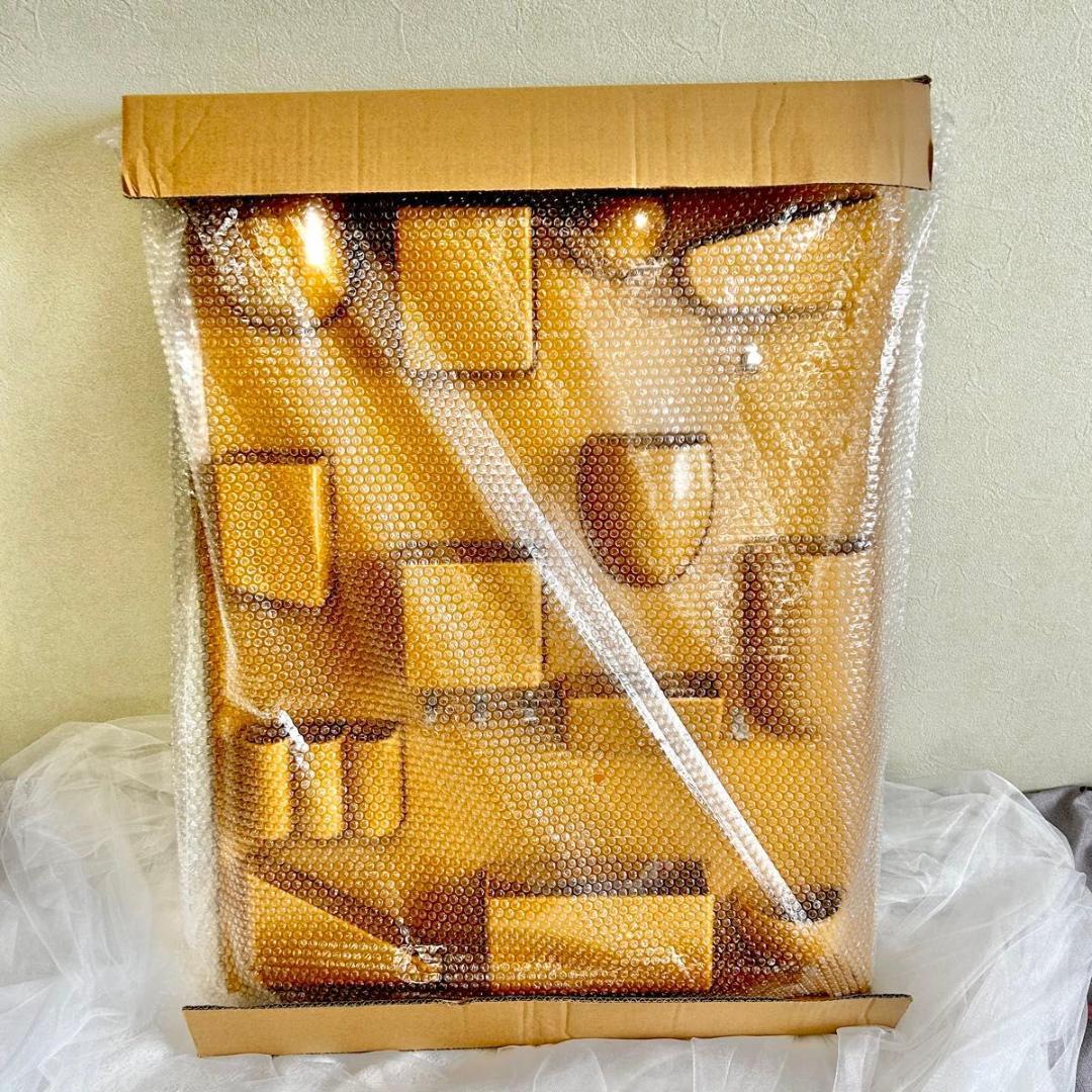 ウォールシェルフ 壁面収納 壁掛けラック ウーテンシロ リプロダクト イエロー