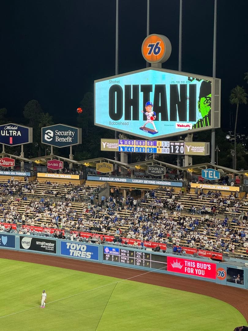 大谷翔平 ボブルヘッド ドジャース 来場者限定 ロサンゼルス 1