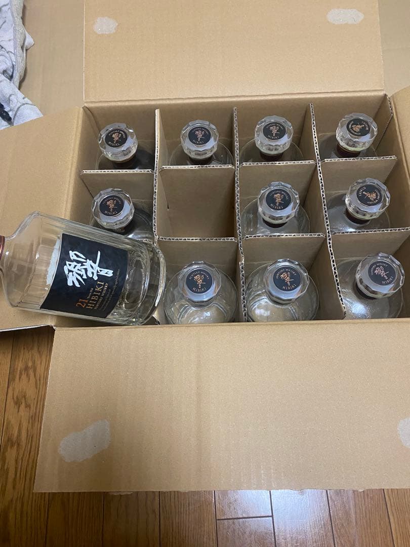 響 21年ウイスキー 空瓶11本セット