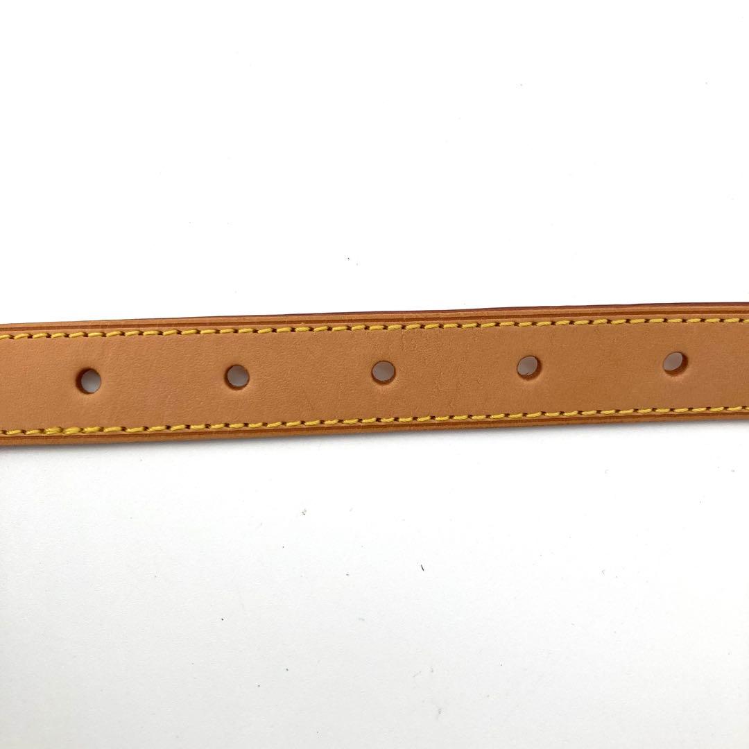 極美品 ルイヴィトン バギー ショルダーストラップ ベルト ヌメ革 正規品 本物