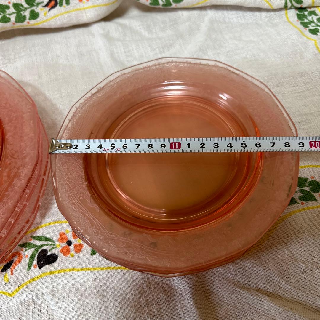 10枚セット。激レア。フォストリア　June サラダ＆ディナープレート10枚