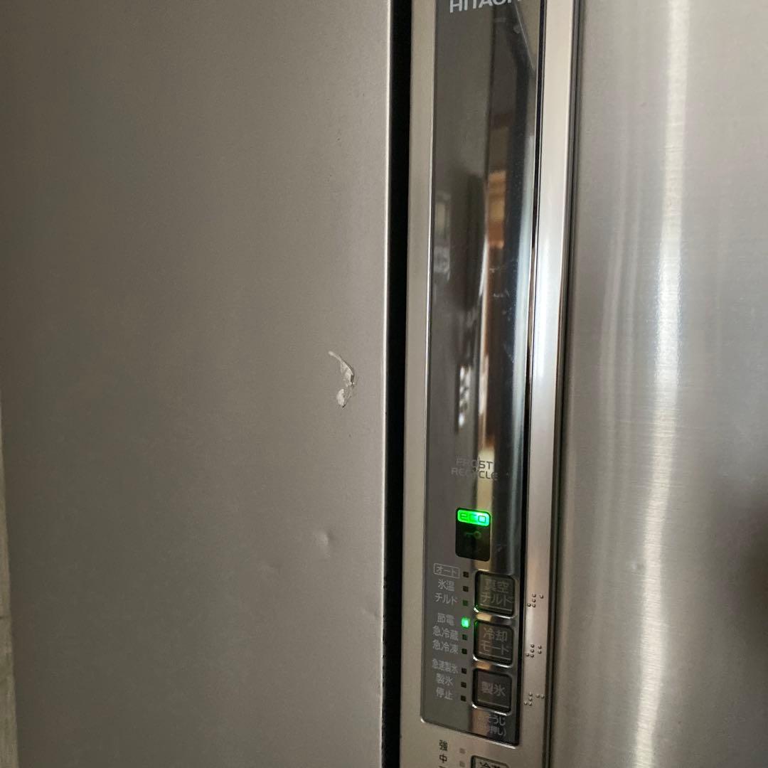 HITACHI 冷凍冷蔵庫 R-SF62BM 2011年製 シルバー　620L