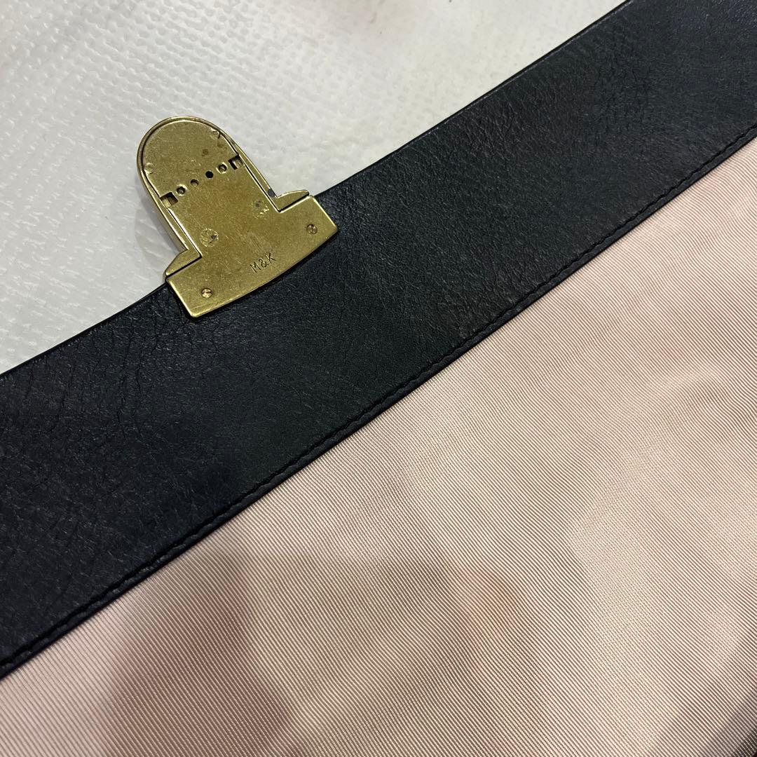 TSUMORI CHISATO ツモリチサト　レザーショルダーバッグ　ラム革