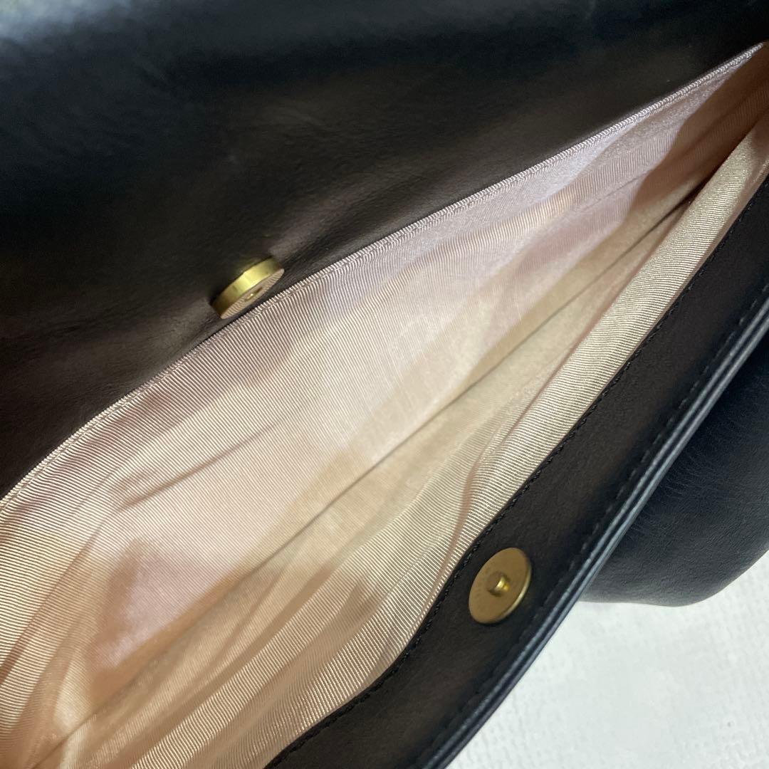 TSUMORI CHISATO ツモリチサト　レザーショルダーバッグ　ラム革