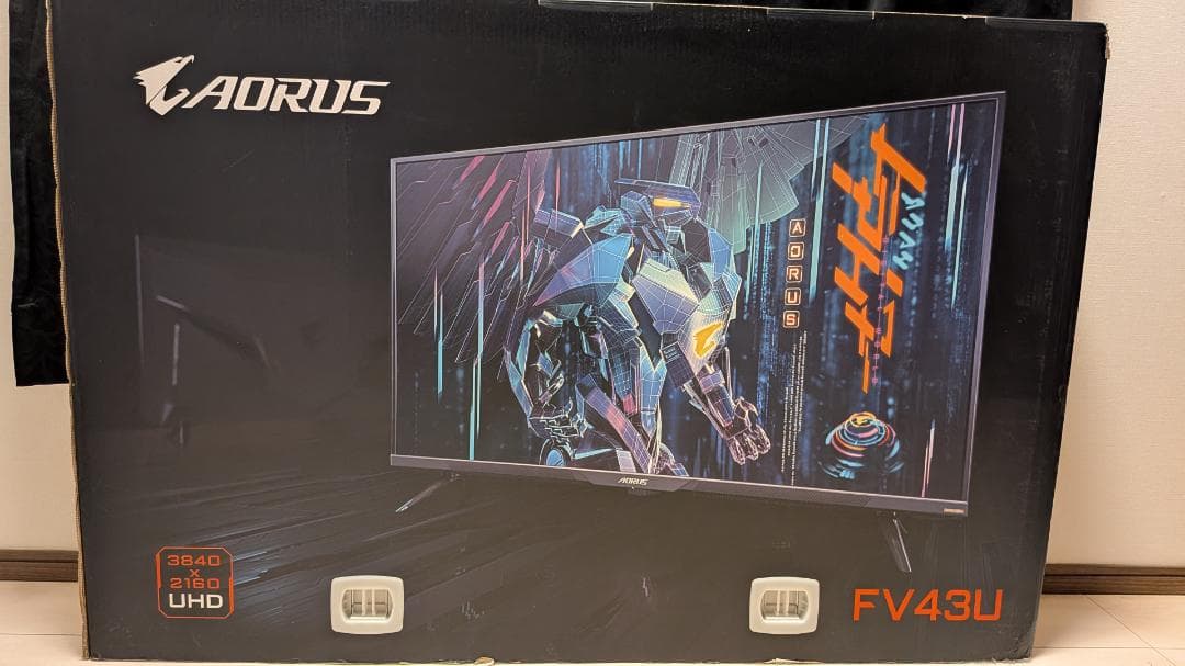 GIGABYTE AORUS FV43U 4Kゲーミングモニター