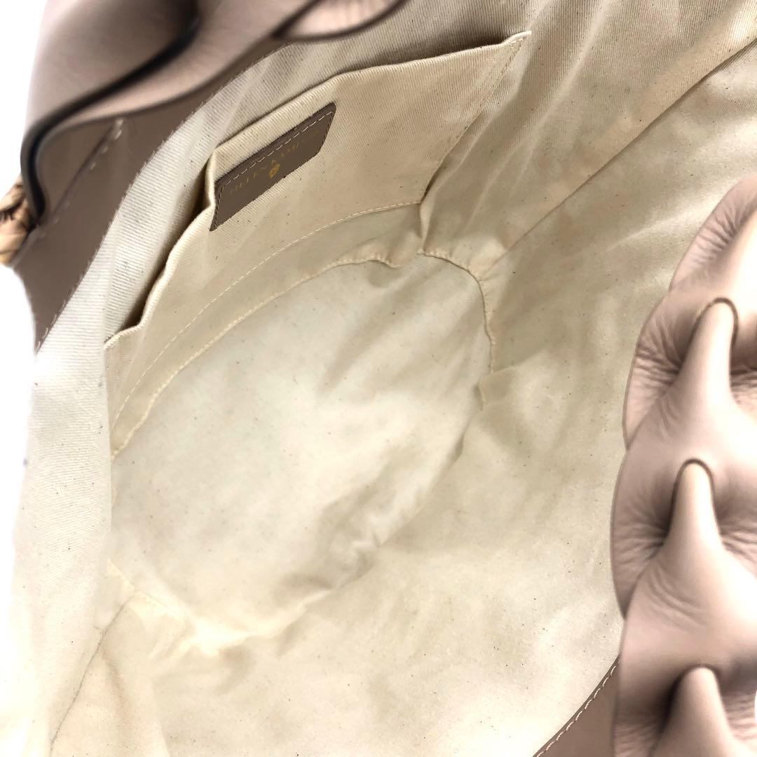 【未使用に近い✨】ヘレンカミンスキー カゴバッグ ラフィアリーフ ブラウン モカ