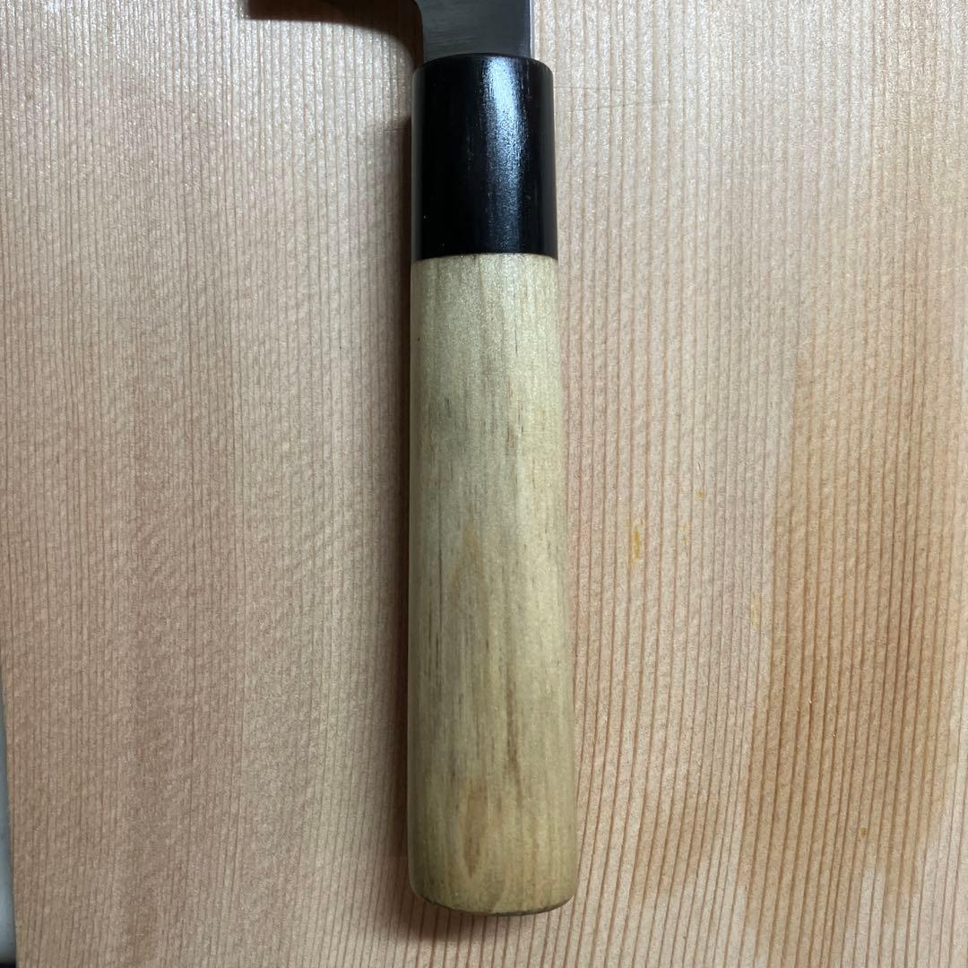 堺實光　鎌型薄刃　白鋼　天然砥石で本刃付け済み❗️