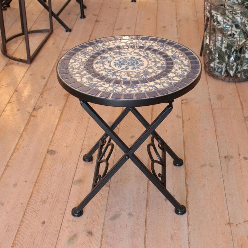 折畳み式フラワーベース タイル 花台 フラワースタンド ガーデン 411-156