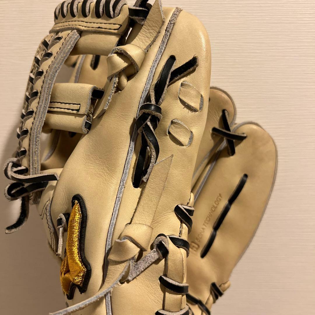 【美品】ミズノプロ 硬式グローブ 内野用 5DNA