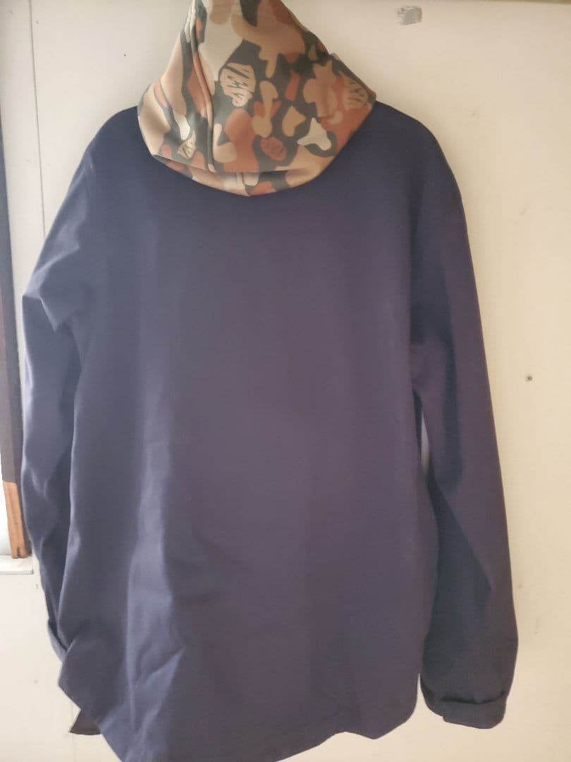 U.S.VESP フード付きジャケット ネイビー/迷彩 上下セット　上M　下 L