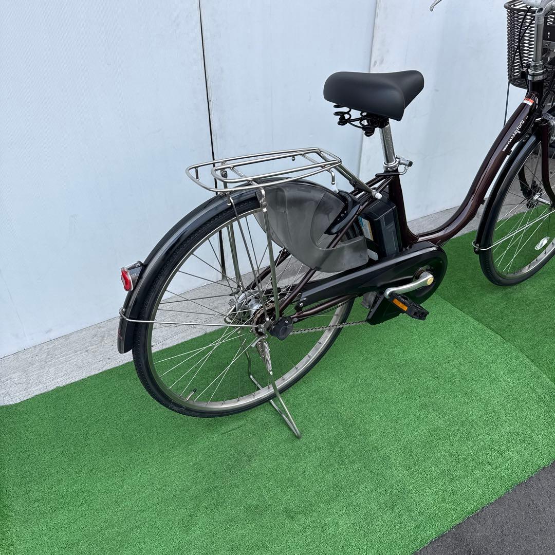 YAMAHAヤマハ電動アシスト自転車26インチ 12.3Ah ブラウン