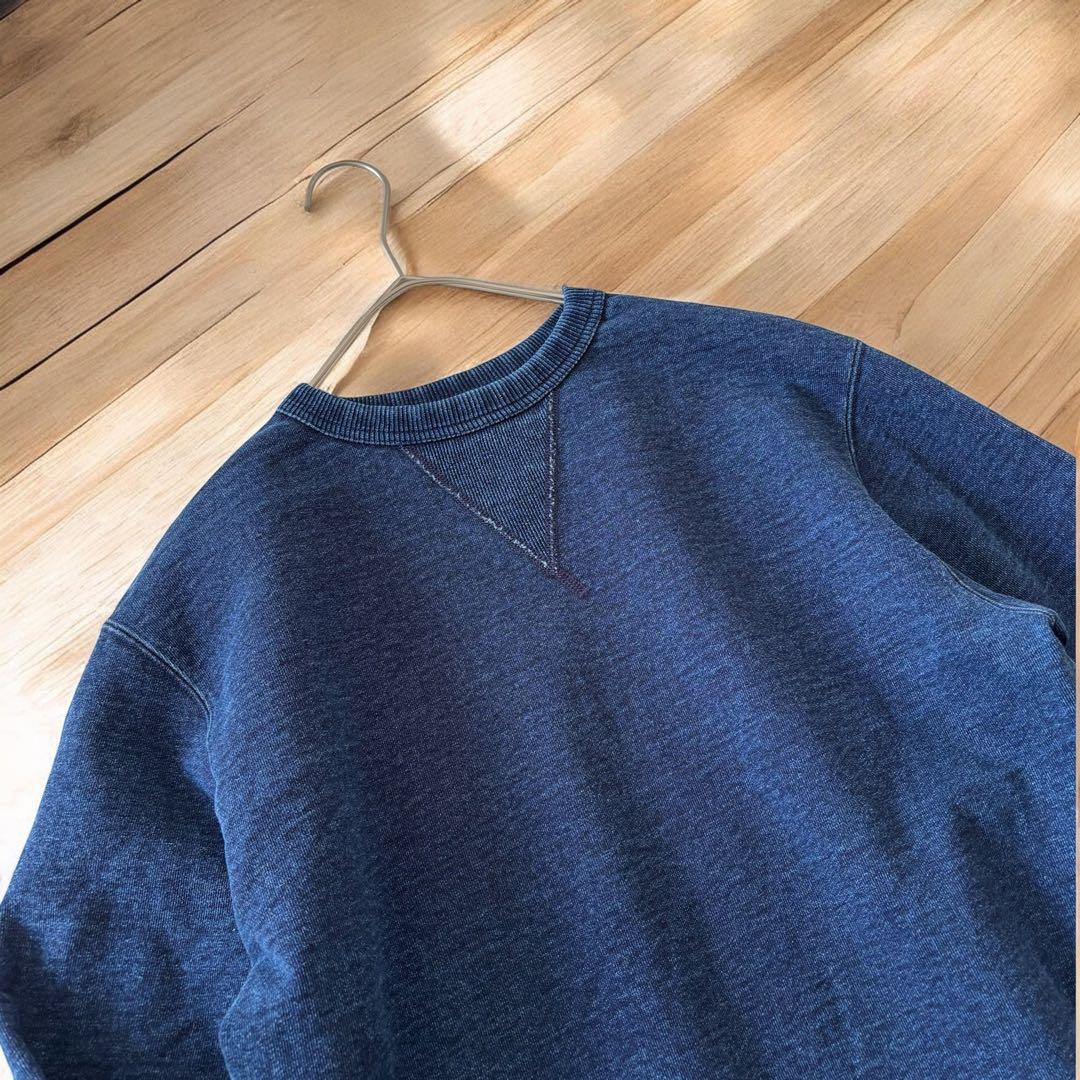 MOLTEMANI インディゴ スウェット M 15.5oz denim