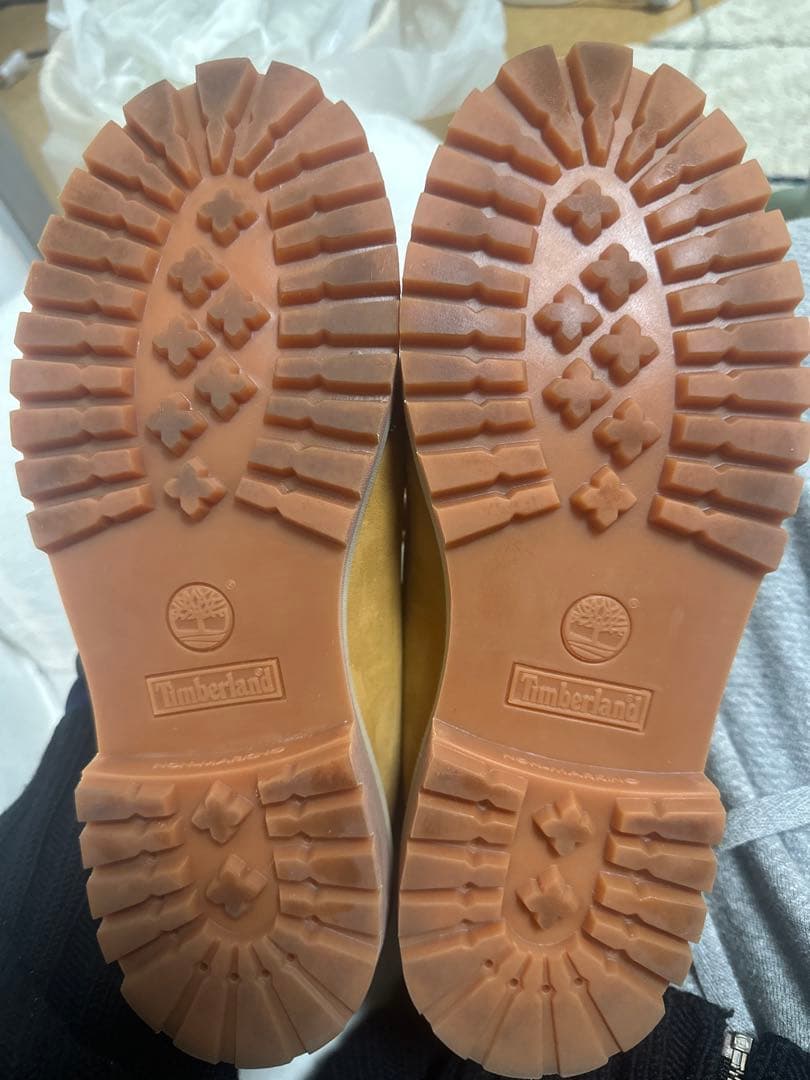 timberland イエローブーツ　プレミアム　ジュニア　24