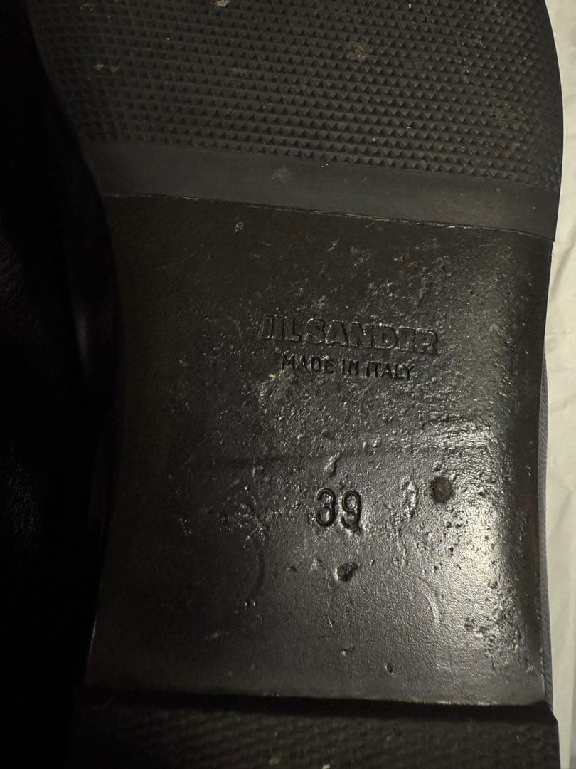 ★美品・最終値下げ★JIL SANDER バレリーナスリッポン 39 ブラック