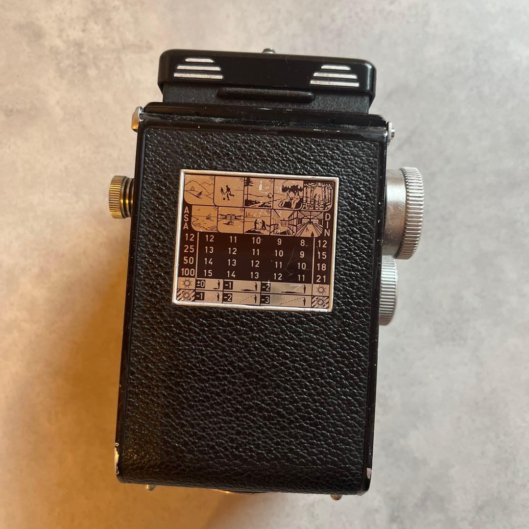 二眼レフ　カメラ　ローライコード