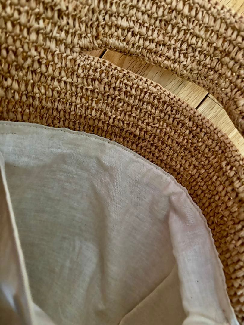 MADE IN MADA　ラフィアバッグ