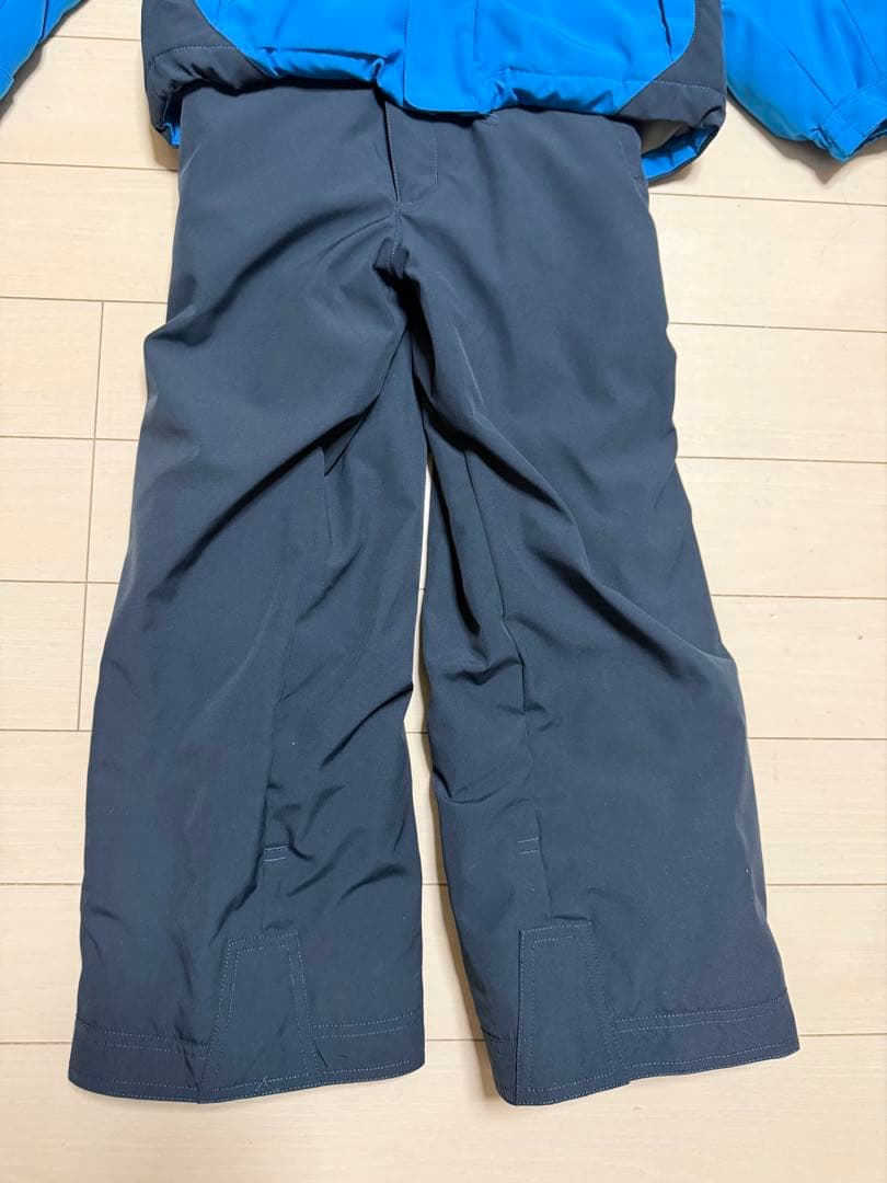 DESCENTE スキーウェア 子ども用 青色