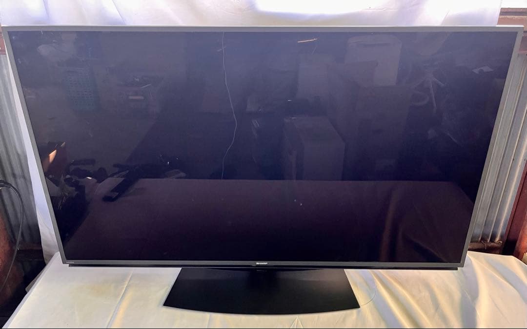 ①22年製シャープ4Kアクオス50 インチテレビ 4T-C50DN2