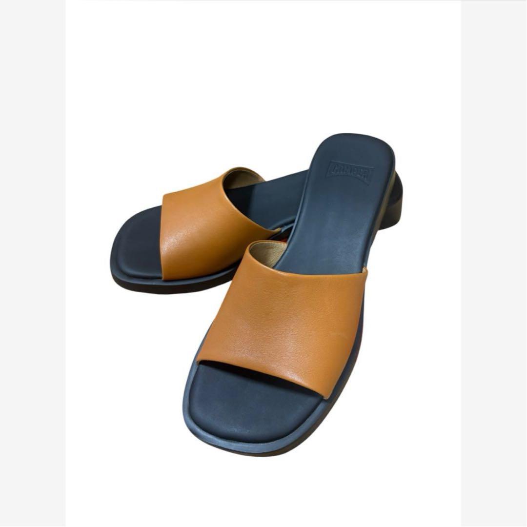 新品 Camper Dana カンペール サンダル ブラウン 24cm